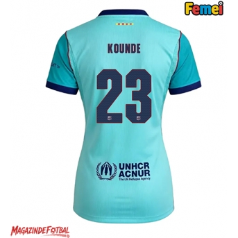 Barcelona Jules Kounde #23 Tricou Fotbal Replică 2026-27 Femei Treilea